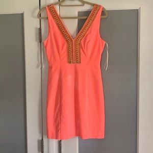 Papaya Elliott Shift - Stained 1st time wearing